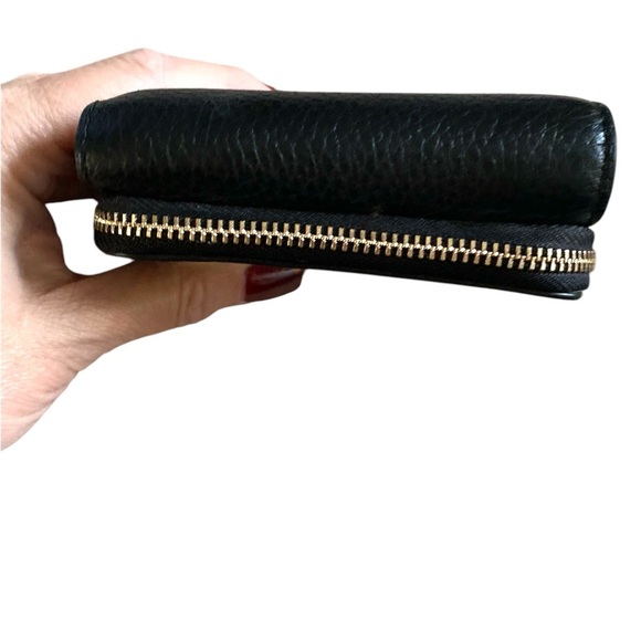 Kate Spade New York Jackson Small Trifold Continental Wallet Black - Picture 3 of 10
